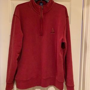 MENS FLEECE SIZE-L. COLOR-RED